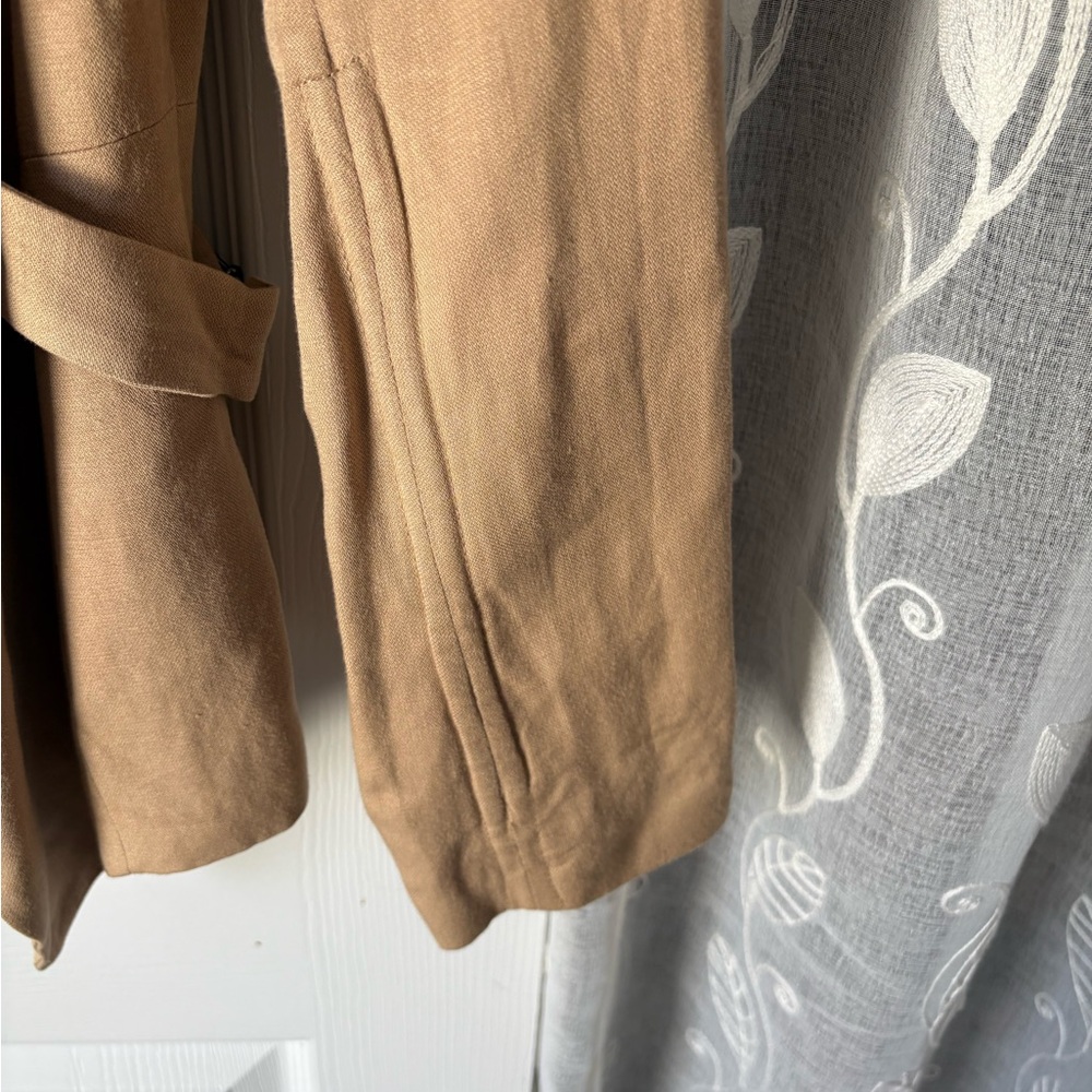 Zara Basic Cropped Open-Front Blazer Jacket Women… - image 5